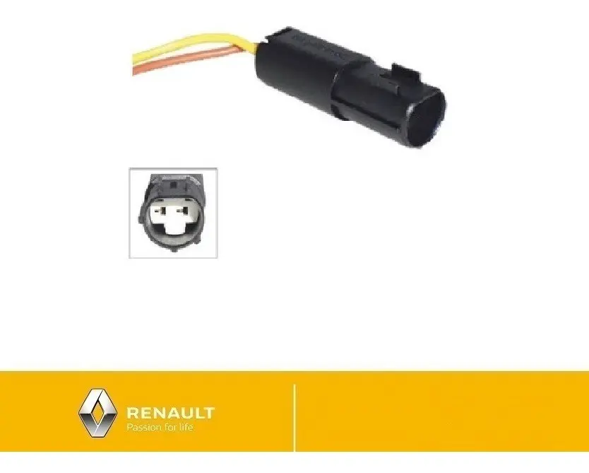 CONECTOR SENSOR MAGNETICO RENAULT (negro) GENERICO (*)